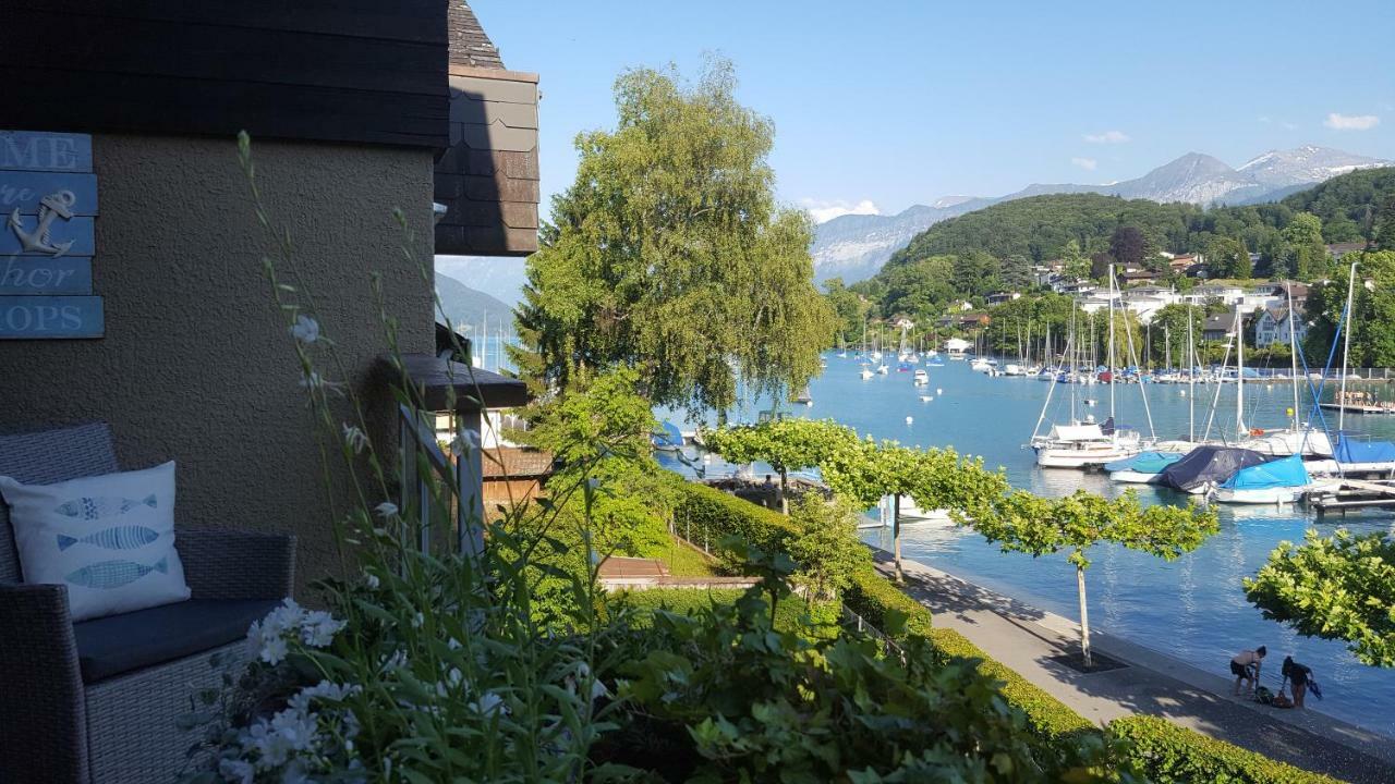 Ferienwohnung Ankerplatz Spiez Exterior foto