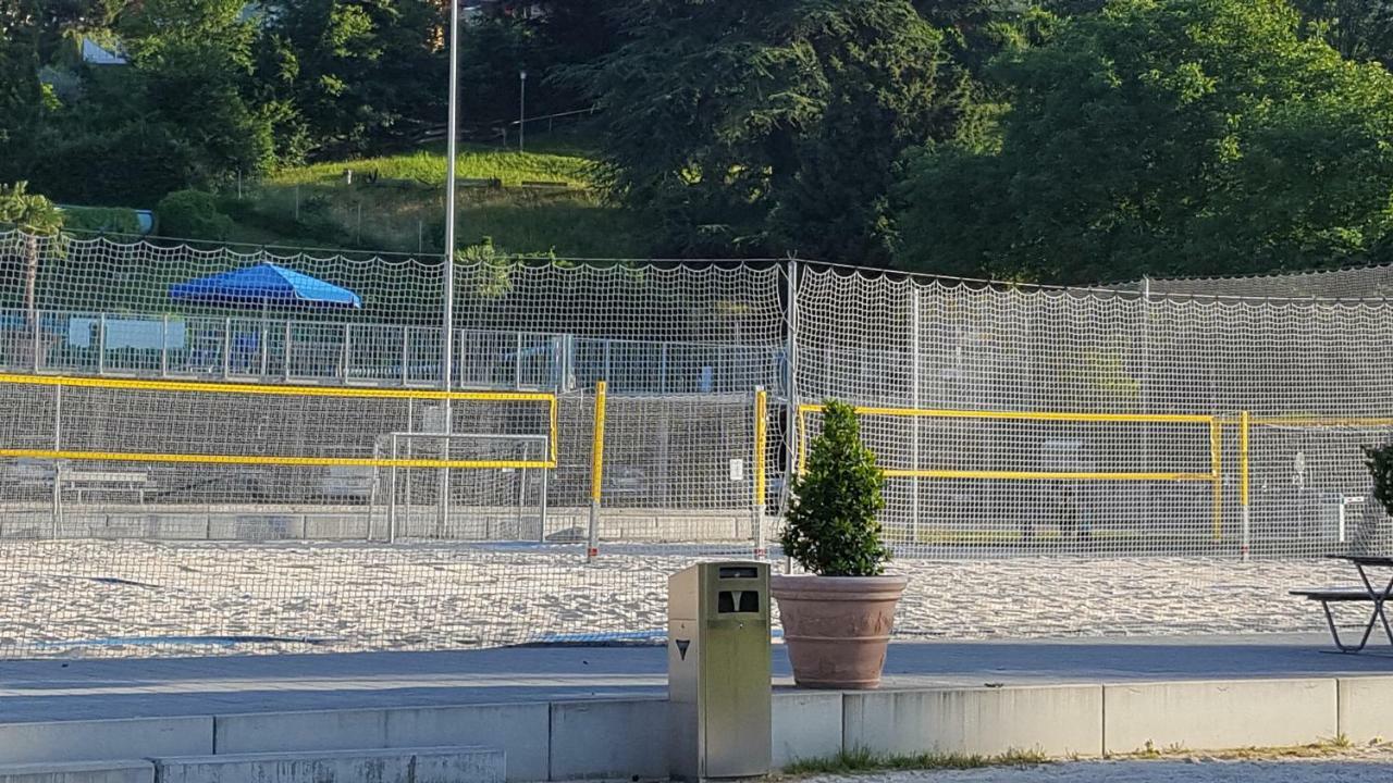 Ferienwohnung Ankerplatz Spiez Exterior foto