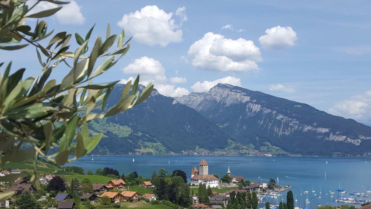Ferienwohnung Ankerplatz Spiez Exterior foto